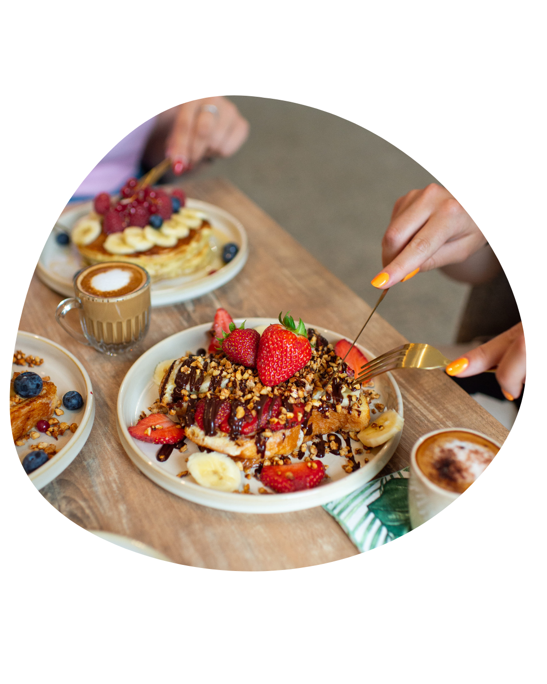 grger Pancakes sucrés brunch Saint Jean de luz